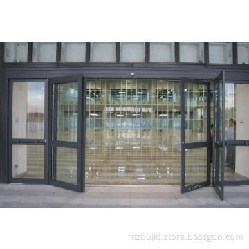 Automatic Aluminium+Glass Door Outside Door